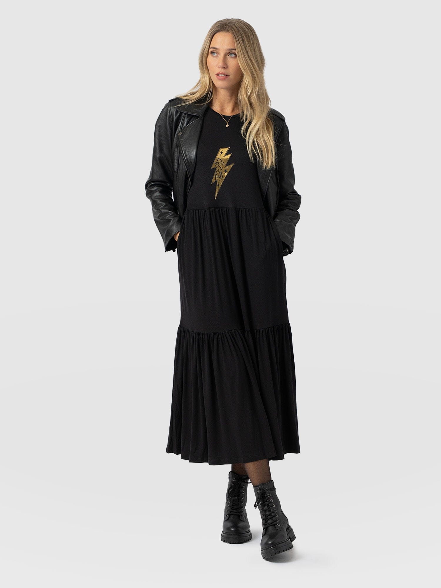 Greenwich Dress - Black Rock n Roll